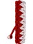 Kırmızı Beyaz Paracord Bileklik 1