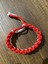 Kırmızı Beyaz Paracord Bileklik 3