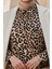 Kadın Classic Regular Fit Leopar Desenli Uzun Kollu Düğmeli Gömlek – Kadın Gömlek 5