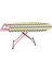 Ütü Masası Kılıfı Vip 48X130 Cm-Süngerli Ütü Bezi Ütü Masası Bezi-Sarı Gri Zikzak 3