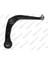 Alt Salıncak Komple Sağ Peugeot P206 98>13 1