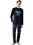 Erkek Lacivert Pijama Takım 3508 1