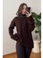 Oversize Orijinal Triko Kazak- Kahverengi 3