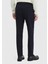 Lacivert Düz Dokuma Jogging Fit Casual Pantolon 2