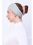 Kaymayan Silikonlu Bandana Bone - Sportif Saç Bandı Açık Gri 2