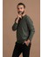 Regular Fit Bisiklet Yaka Rayon Kumaş Full Likralı Uzun Kol Sweatshirt 4