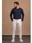 Regular Fit Bisiklet Yaka Rayon Kumaş Full Likralı Uzun Kol Sweatshirt 1