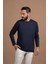 Regular Fit Bisiklet Yaka Rayon Kumaş Full Likralı Uzun Kol Sweatshirt 3