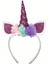 Eva Taç Unicorn Dolgulu Mor 1