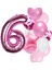 Çıtıpıtıstore Fuşya Yaş Balon Set 1