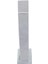 Dik Bileklik Standı Süet Tekli Lastikli Gri (24 Cm) 4