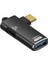 Type-C To USB Otg Adaptör 5gbps - Pd 10W Hızlı Veri Aktarım Adaptörü - FC1128 1