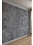 Beton Görünümlü Koyu Gri Tekstil Duvar Kağıdı 2