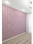 Pembe Çizgili Modern Tekstil Duvar Kağıdı 2