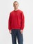 Erkek Bisiklet Yaka Kırmızı Sweatshirt 34257-0032 1