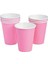 8'li Karton Bardak Pembe 2