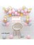 Çıtıpıtıstore Pembe Gold Lüks Balon Zincir Set 1