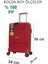 ☾ ✩ 𝐓𝐔̈𝐑𝐊 𝐘𝐈𝐋𝐃𝐈𝐙𝐈 ☾ ✩ Travel Polo Esnek Kauçuk Üstün Kaliteli Kabin Küçük Boy Valiz 𝟓𝟓 𝐜𝐦 2