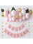Çıtıpıtıstore Makaron Pembe Doğum Günü Balon Seti 2