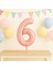 76 cm Pembe Rakam Folyo Balon 1