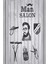 Man Salon Barber Shop Tekstil Duvar Kağıdı 4