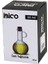 Mini Cam Yağdanlık Çizgili Desen 300ML Ahşap Bambu Mantar Tıpa (5313) 1