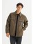 %100 Pamuk Regular Fit Workwear Haki Erkek Ceket LD542302900 1