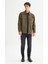 %100 Pamuk Regular Fit Workwear Haki Erkek Ceket LD542302900 2