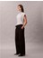 Ck LV044D639G Cotton Twill Belted Trouser Kadın Pantolon 5