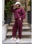 Regular Fit 2'li Takım Sweatshirt Beli Lastikli Jogger Eşofman Altı 4
