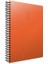 2026 Spiralli Günlük Ajanda 20X28 cm 419-SEK Turuncu 1