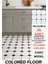 30CM x 30CM 10 Adet Yapışkanlı Karo Floor Pvc Panel Yer Zemin Kaplama Paneli Arkası Kauçuklu 3319 1