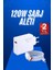 Bestonly 120 Watt Turbo Hızlı Şarj Aleti Seti Hızlı Şarj Adaptörü Beyaz 2