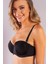 Gabrıella Balconette Foam Cup Bra, Siyah Konforlu ve Şık Sütyen, Strapless 3