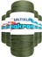 5 Adet Polyester Makrome Ipi 2860 Haki Yeşil 100 gr 1