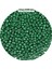 Koyu Yeşil Renk 4 mm Yaklaşık 1100 Adet / 100 Gram Cam Boncuk Oya Yazma Bileklik ve Kolye 1