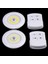 Bestonly LED Lamba 3'lü Uzaktan Kumandalı Yapışlı Beyaz Işık 5