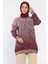 Bisiklet Yaka Çift Renkli Tesettür Triko Tunik (S-M-L-Xl Beden Uyumludur.) P-00018415 2