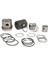 Piston Segman Transporter T5 Touareg 04 Axd Axe Bnz Blj Bac Blk 1. 2. Silindir 81.51MM 1