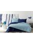 Colormix Duz Tek Kişilik Nevresim Takımı - Aqua Lacivert 3