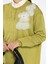 Çiçek Figürlü Ön Düğmeli Tesettür Triko Hırka (S-M-L-Xl Beden Uyumludur.) P-00018076 4