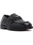 Erkek Siyah Tokalı Deri Loafer 25WFD664018 6