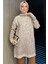 Bisiklet Yaka Çift Renkli Tesettür Triko Tunik (S-M-L-Xl Beden Uyumludur.) P-00018415 1