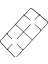 Kumtel & Luxell Ocak Izgarası 2 Adet - 45 x 22.5 cm 2
