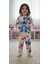 Kız Çocuk Pijama Takımı I Uzun Kollu Rahat Ev Giyim I Pamuklu - Yumuşacık Kız Çocuk Takım 4