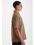 Omuz Çoban Dikiş Detaylı Double Pike Kumaş Loose Fit Erkek Polo Yaka Tişört 2