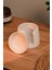 Beyaz Özel Tasarım Seramik El Yapımı Buhurdanlık | Mumluk | Dekoratif (1 Adet Tealight Mum Ile) 3