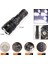 Bfs Pro F-3001 Alüminyum Tg LED Güç Göstergeli Type-C Şarjlı El Feneri 100 W 2