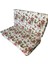 Çift Kişilik Sünger Yatak Katlanır Minder Yatak 120X195X8 Cm-Ingiliz Gülü-Katlanır Yer Yatağı 1