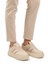 Bej Yüksek Taban Bağcıklı Unisex Sneaker Dvs-01 Z 1